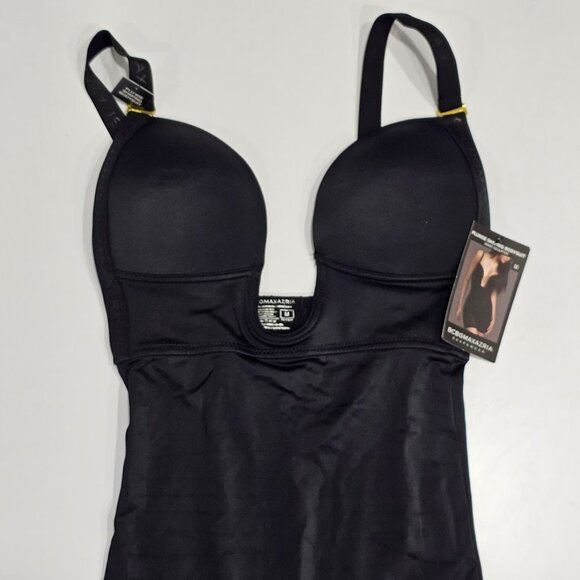 BCBGMAXAZRIA Plunge Push Up Shaping Convertible Bodysuit - Picture 10 of 16